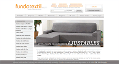 Desktop Screenshot of fundatextil.com