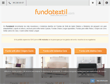 Tablet Screenshot of fundatextil.com